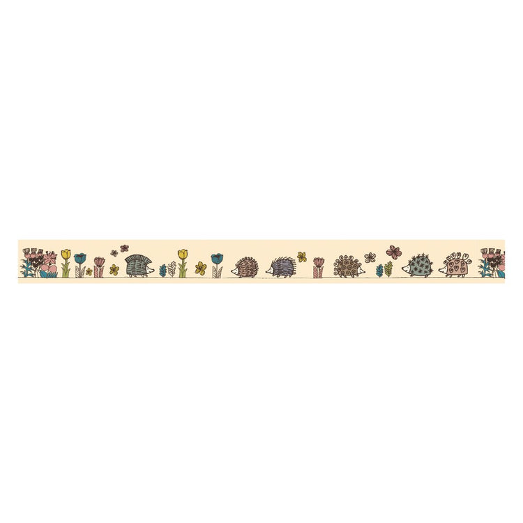MT x Lisa Larson Washi Tape - Hedgehog Garden