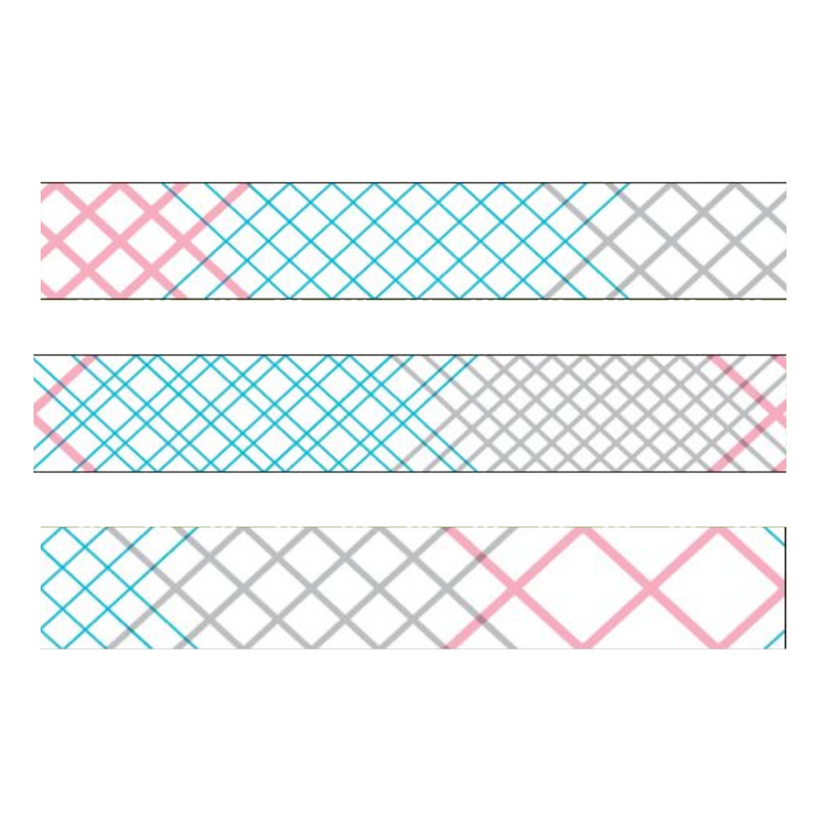 MT 1P Washi Tape - Multi Cross
