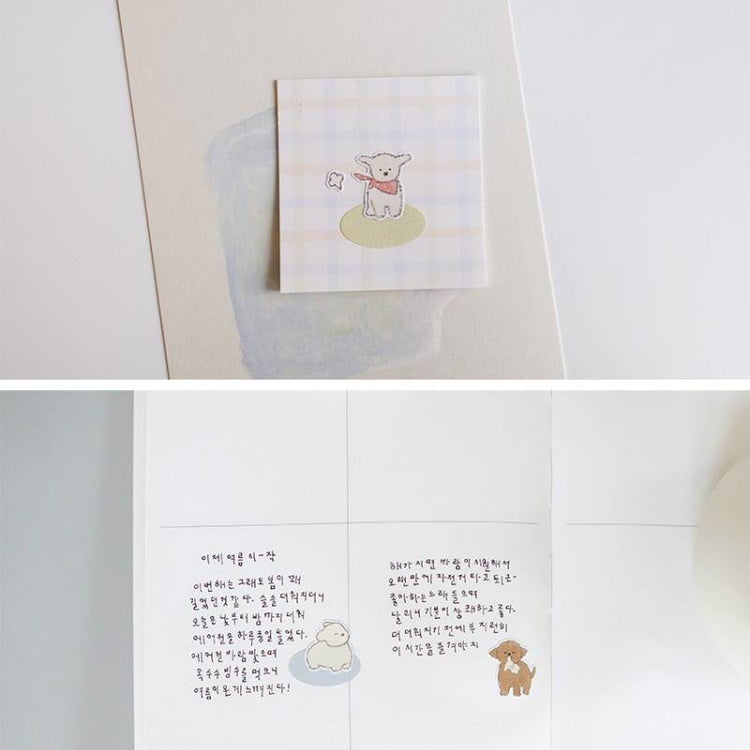 Suatelier Daily Deco Sticker - furry friends