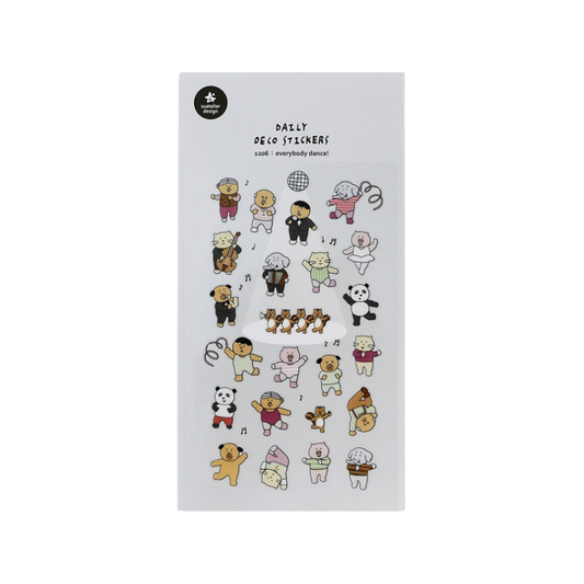 Suatelier Daily Deco Sticker - Everybody Dance!