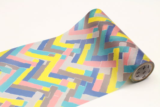 mt wrap 155mm mina prism vivid (MTWRMI61) | Washi Wednesday