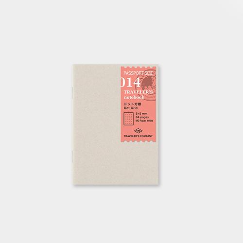 Traveler's Notebook Refill 014 (Passport Size) - Dot Grid