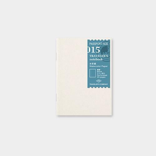 Traveler's Notebook Refill 015 (Passport Size) - Watercolor Paper