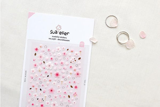 Suatelier Deco Blossom sticker (1078) | Washi Wednesday