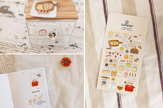Suatelier I Like Bread Sticker (1083) | Washi Wednesday