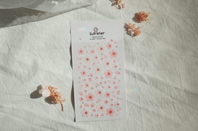 Suatelier Vintage Flowers Stickers