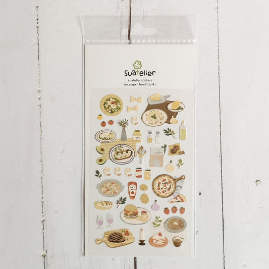 Suatelier Food Trip #1 sticker