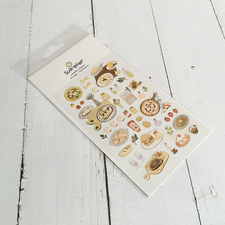 Suatelier Food Trip #1 sticker