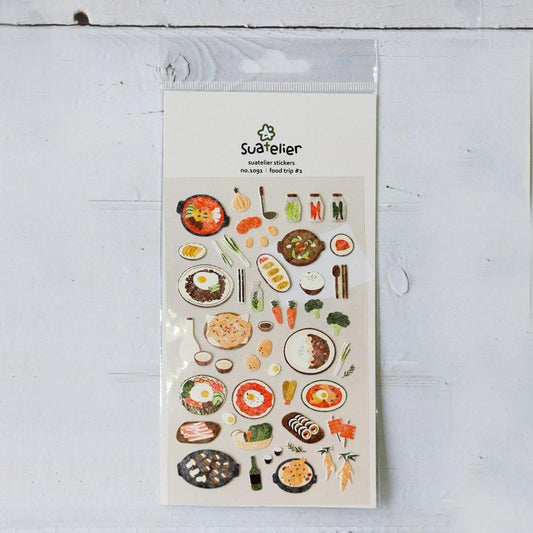 Suatelier Food Trip #2 Sticker