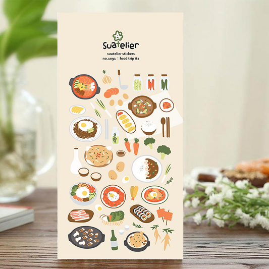 Suatelier Food Trip #2 Sticker