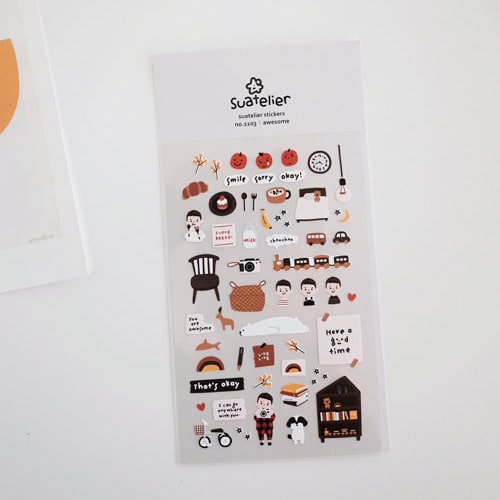 Suatelier Awesome Sticker – WashiWednesday