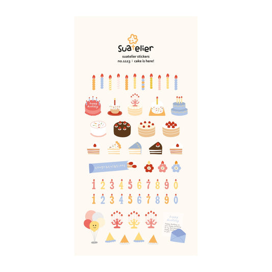 Suatelier Cake Is Here! Sticker