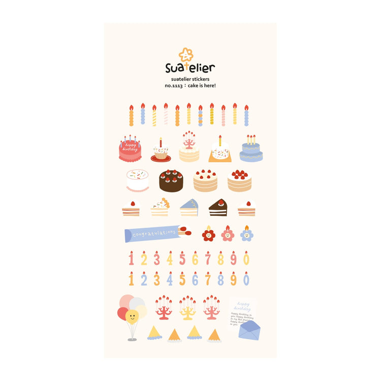 Suatelier Cake Is Here! Sticker