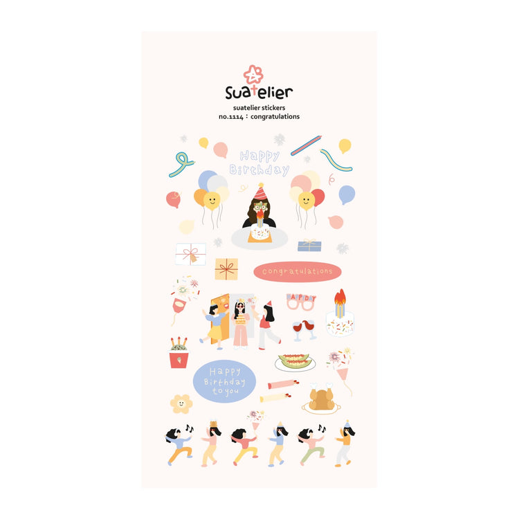 Suatelier Congratulations Sticker
