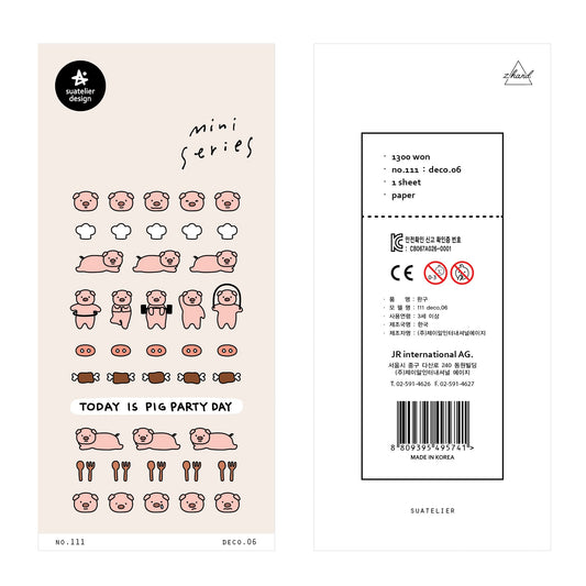 Suatelier Sticker Deco.06