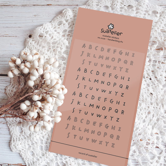 Suatelier Sticker Handwriting#2