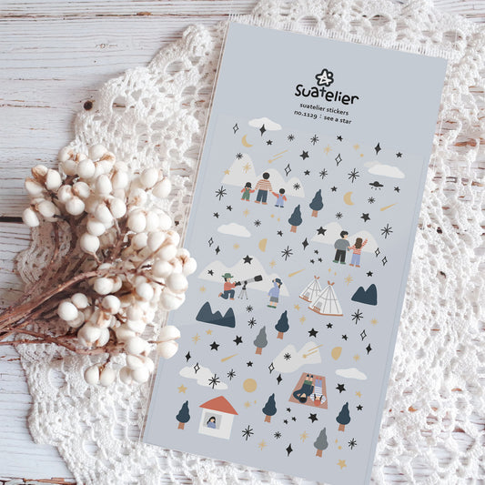 Suatelier See a Star Sticker