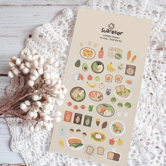 Suatelier Food Trip #5 Sticker