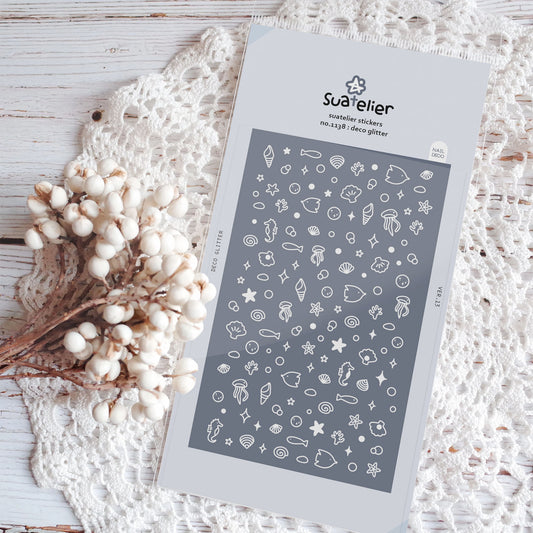 Suatelier Deco Glitter Sticker