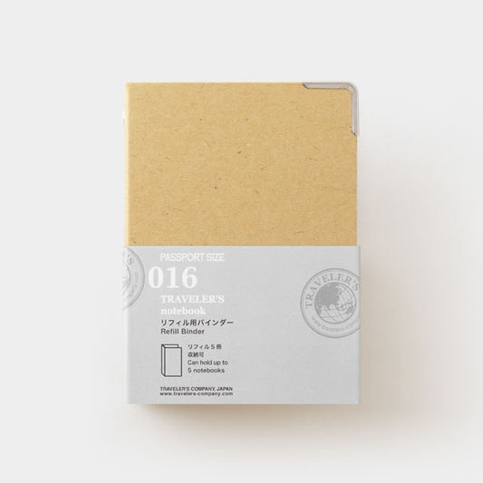 Traveler's Notebook Refill 016 (Passport Size) - Refill Binder