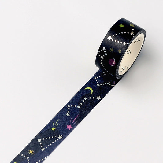 BGM Colorful Universe Washi Tape
