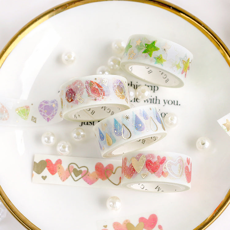 BGM Colorful Universe Washi Tape