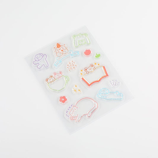 BGM Clear Stamp Fluffy Land