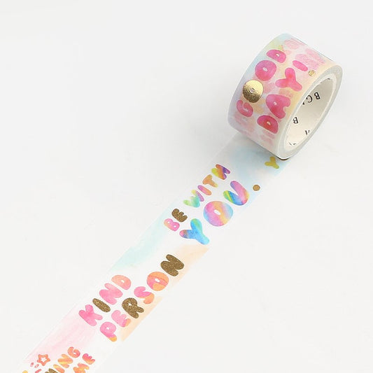BGM Power Word Washi Tape