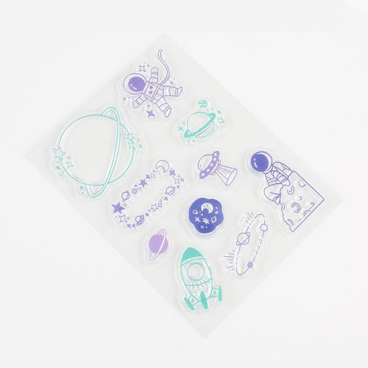 BGM Space Flight Clear Stamp