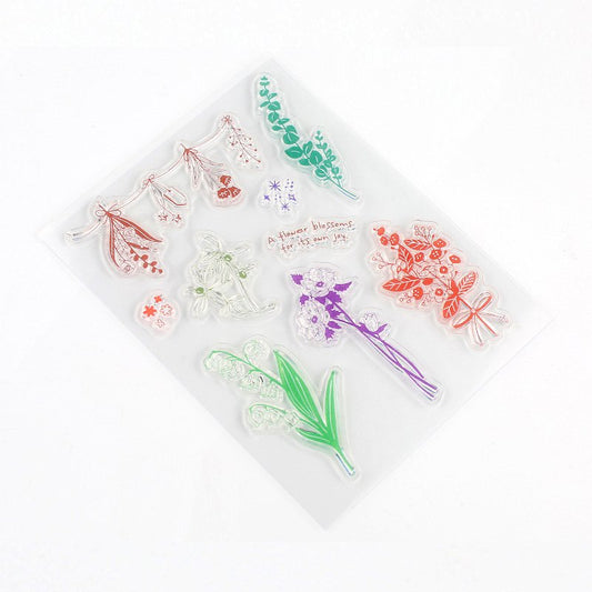 BGM Small Flower Shop Clear Stamp