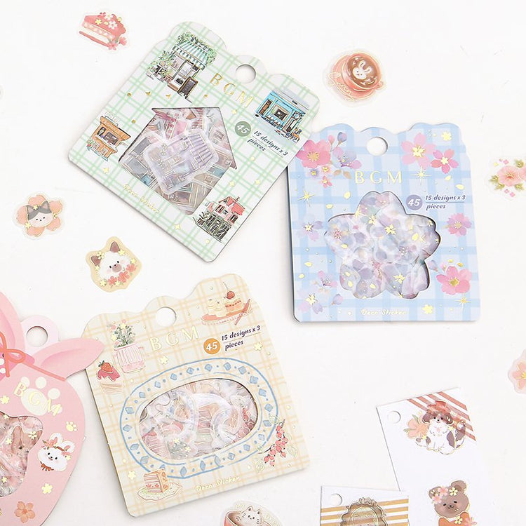 BGM Visiting Cafes Flakes Seal