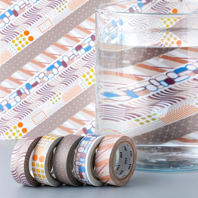 MT Deco Washi Tape Streifen X Streifen