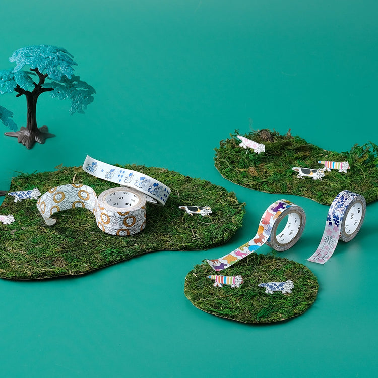 MT x Lisa Larson Washi Tape Mikey-Muster