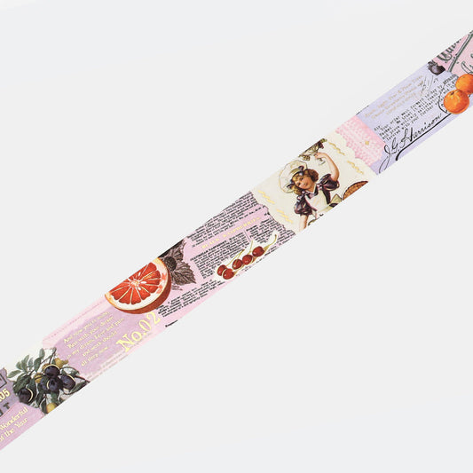 BGM Invitation to Romance Fruits Masking Tape