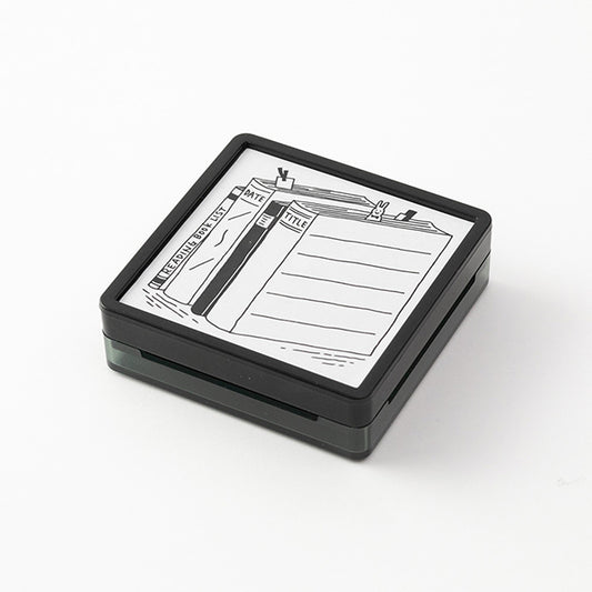 Midori Paintable Stamp Pre-inked Book