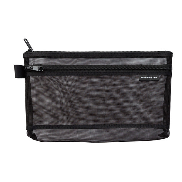 Midori CL Mesh Mini Pen Pouch Black