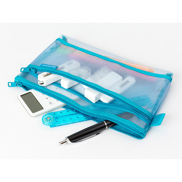 Midori CL Mesh Stiftetui Blau