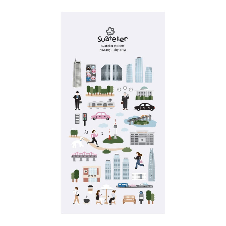 Suatelier City! City! Sticker