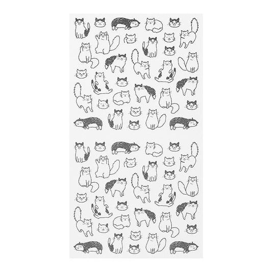 Midori Sticker 2554 Chat Cat