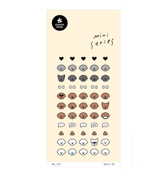 Suatelier Sticker Deco. 10 (Puppy)