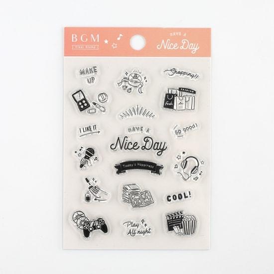 Ready Made Rubber Stamp - Transparent English Letters Silicone Stamps