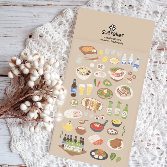 Suatelier Food Trip #3 Sticker