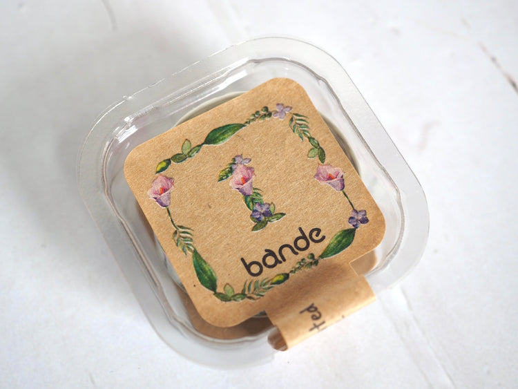 Bande Flower Number 1 Mini Washi Roll Sticker