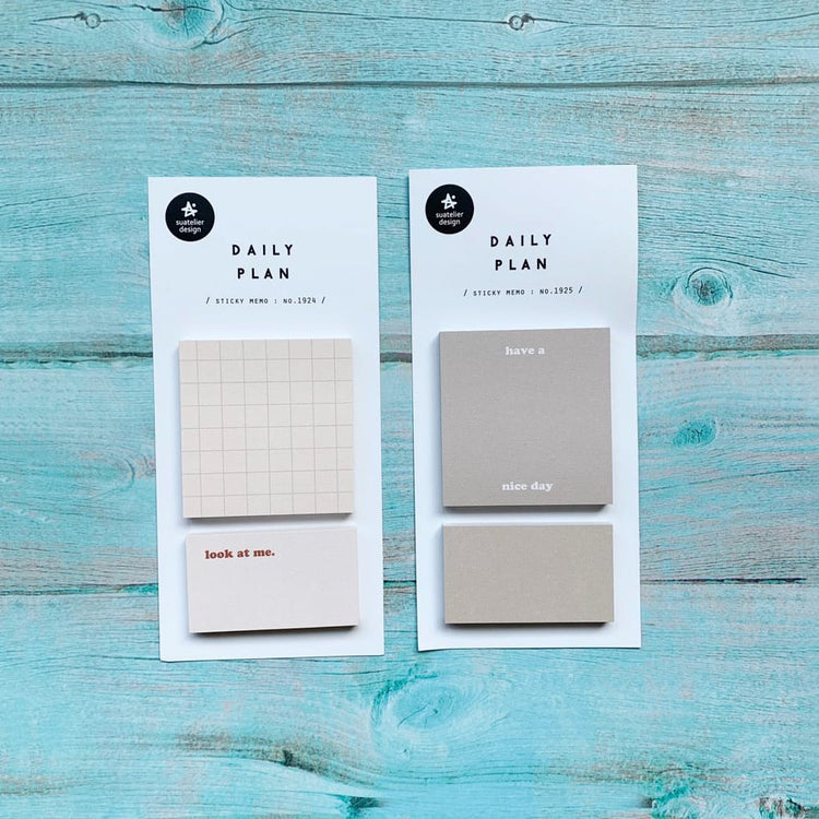 Suatelier Daily Plan 18 Sticky Memo