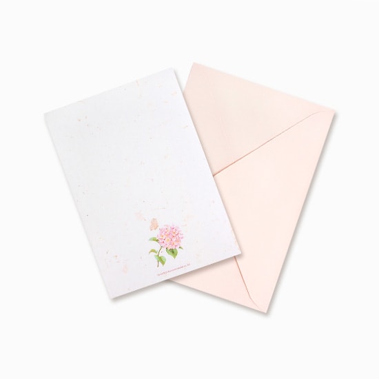 D'Won Card Alles Gute zum Geburtstag Hortensie