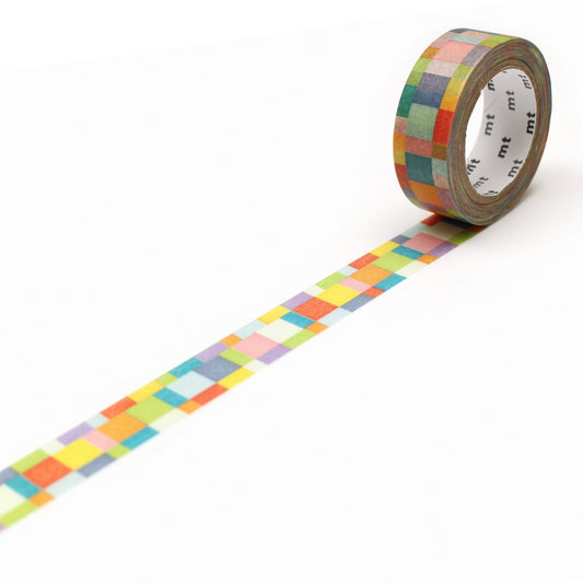 MT Deco Washi Tape Mosaic Bright