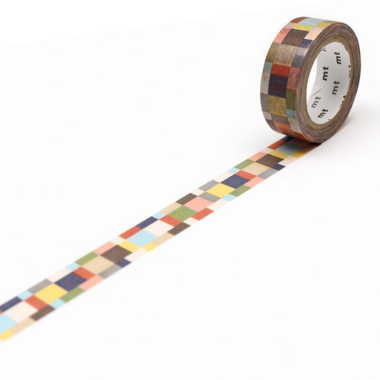 MT Deco Washi Tape Mosaic Greyish