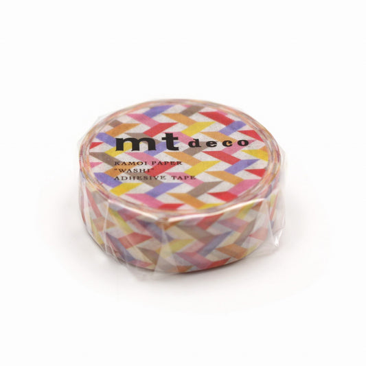 MT Deco Washi Tape Slash Red