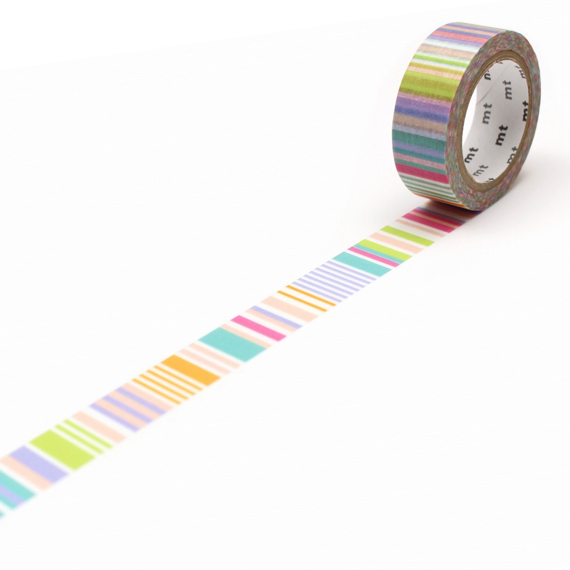 Rainbow Stripes Washi Tape