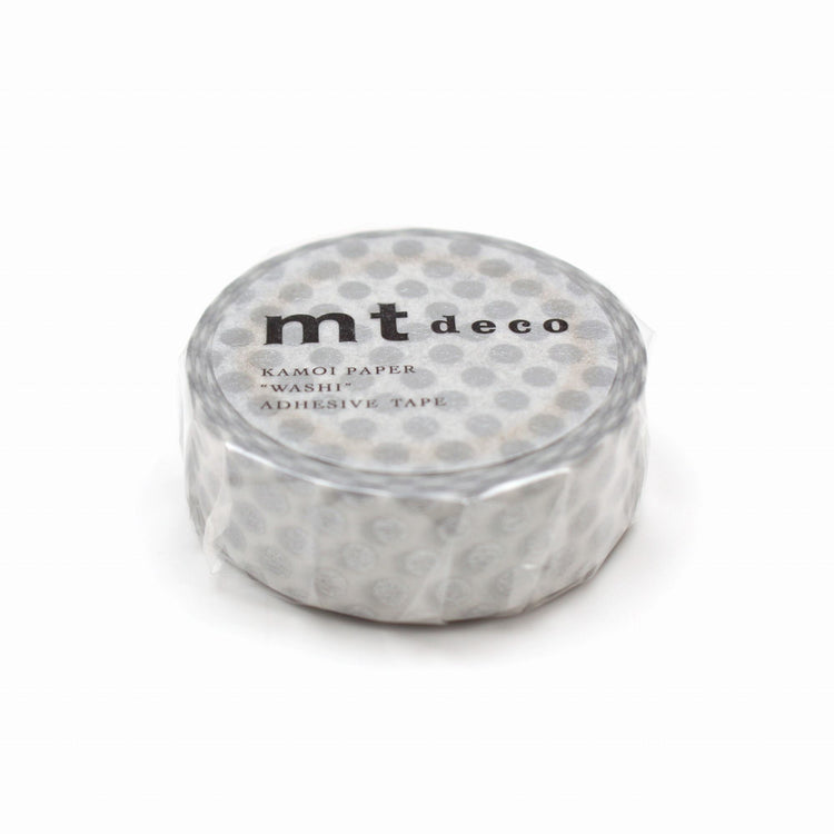 MT Deco Washi Tape Punkt Silber